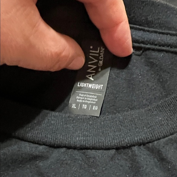 Anvil Black 'Bad Witches Club' Short Sleeve Tee - Picture 4 of 5